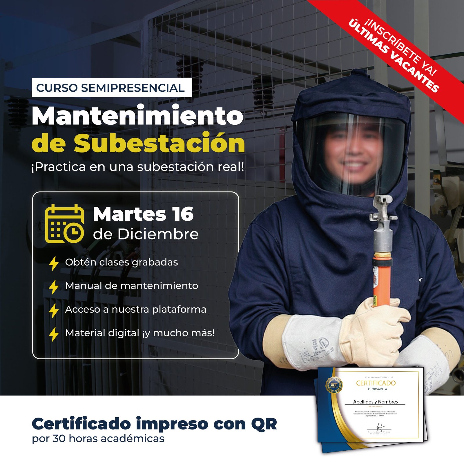 Mantenimiento de Subestaciones Eléctricas